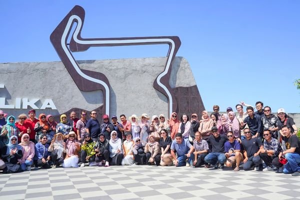 foto di sirkuit mandalika lombok