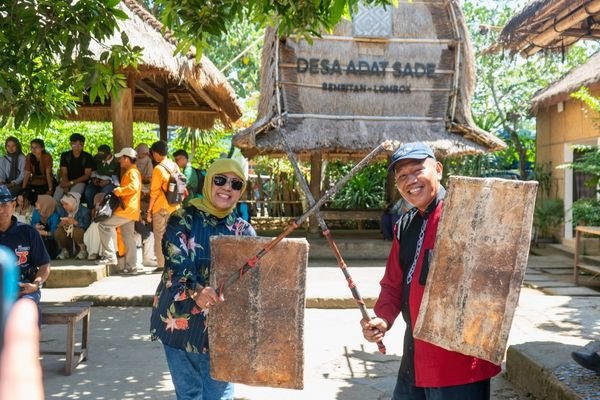 peresean di desa sade