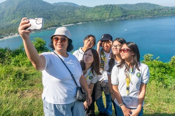 singgah ke objek wisata malimbu di lombok