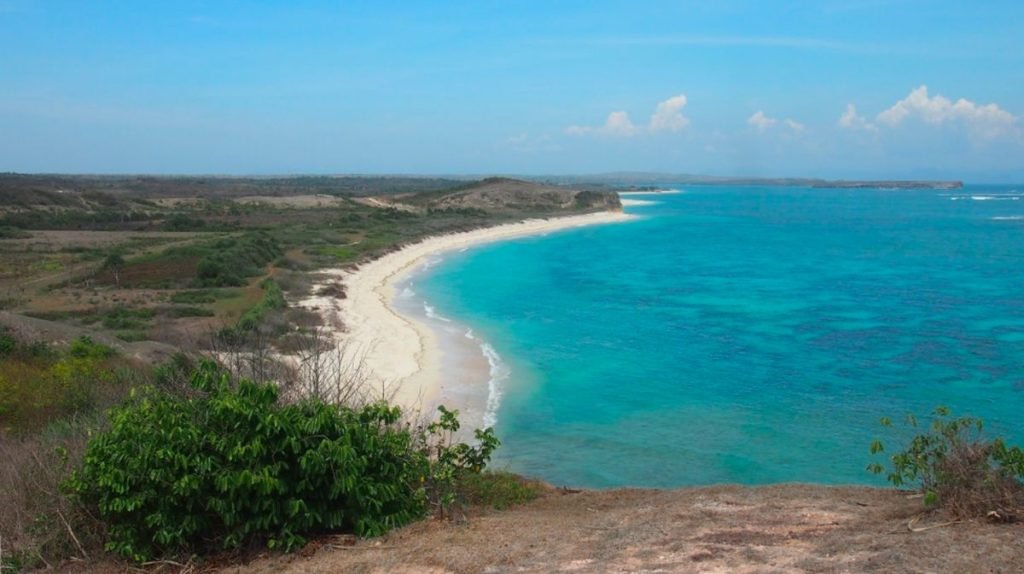 pantai di Lombok Timur