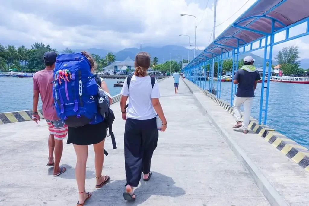 Pelabuhan Bangsal Lombok