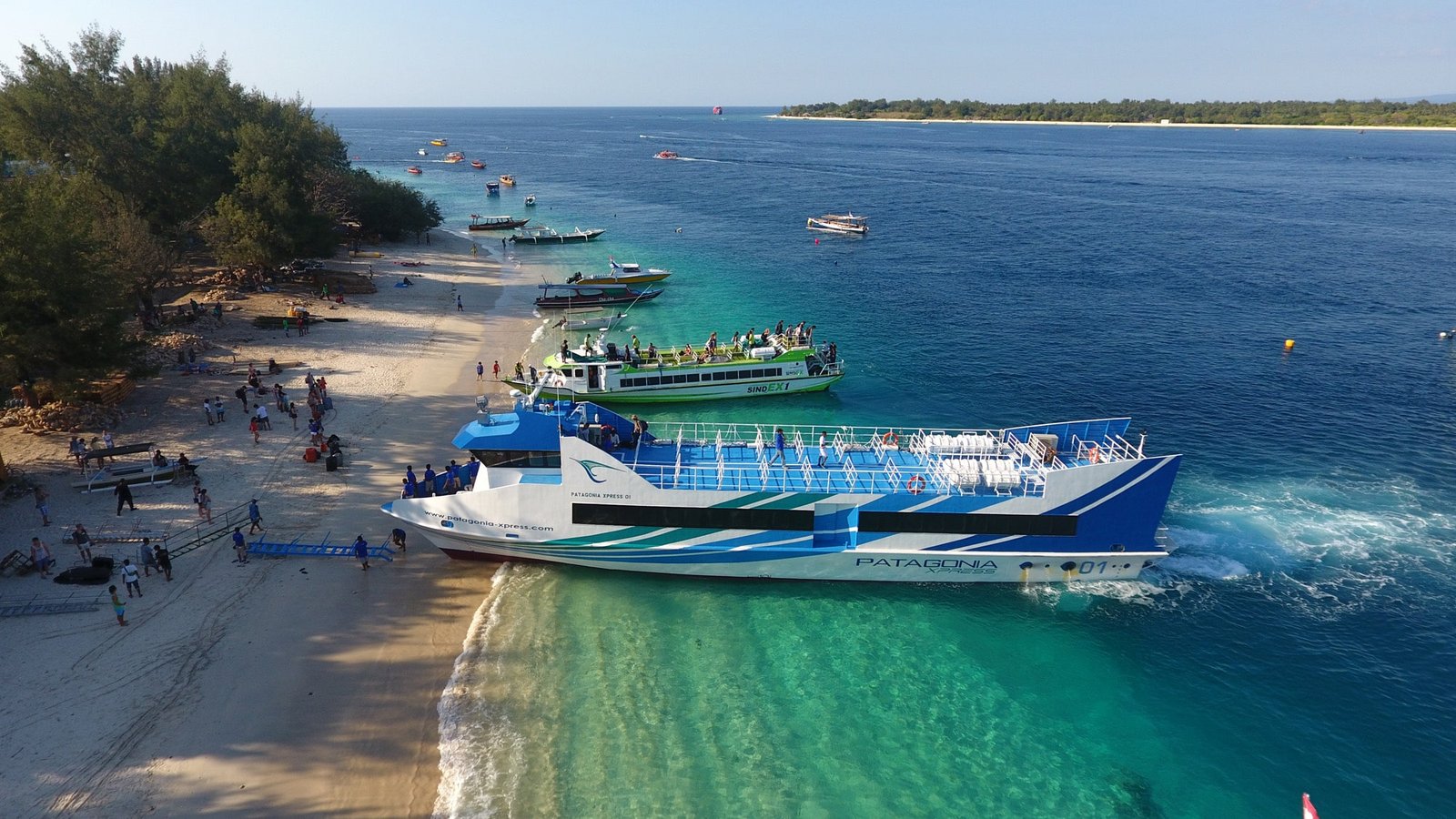 ferry terminal Gili Trawangan