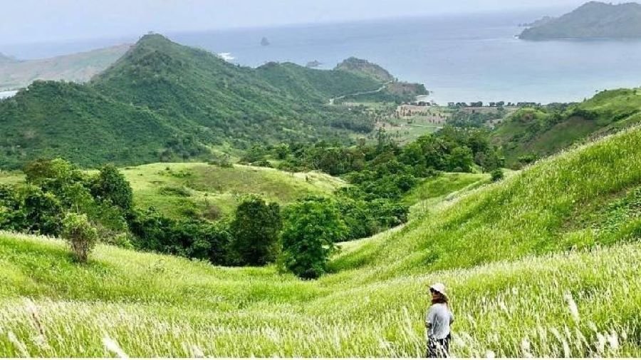 gunung di Pulau Lombok