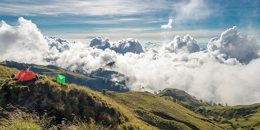 jalur pendakian Gunung Rinjani