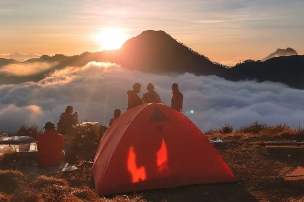 ketinggian Gunung Rinjani