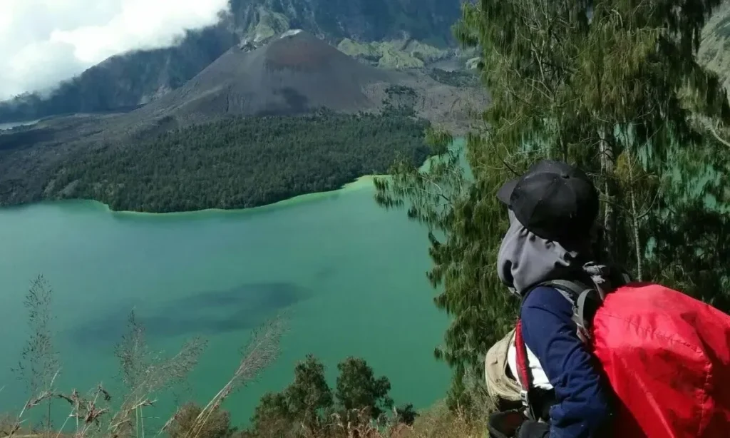 ketinggian Gunung Rinjani