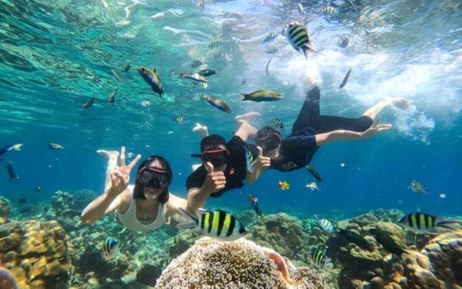 snorkeling Lombok