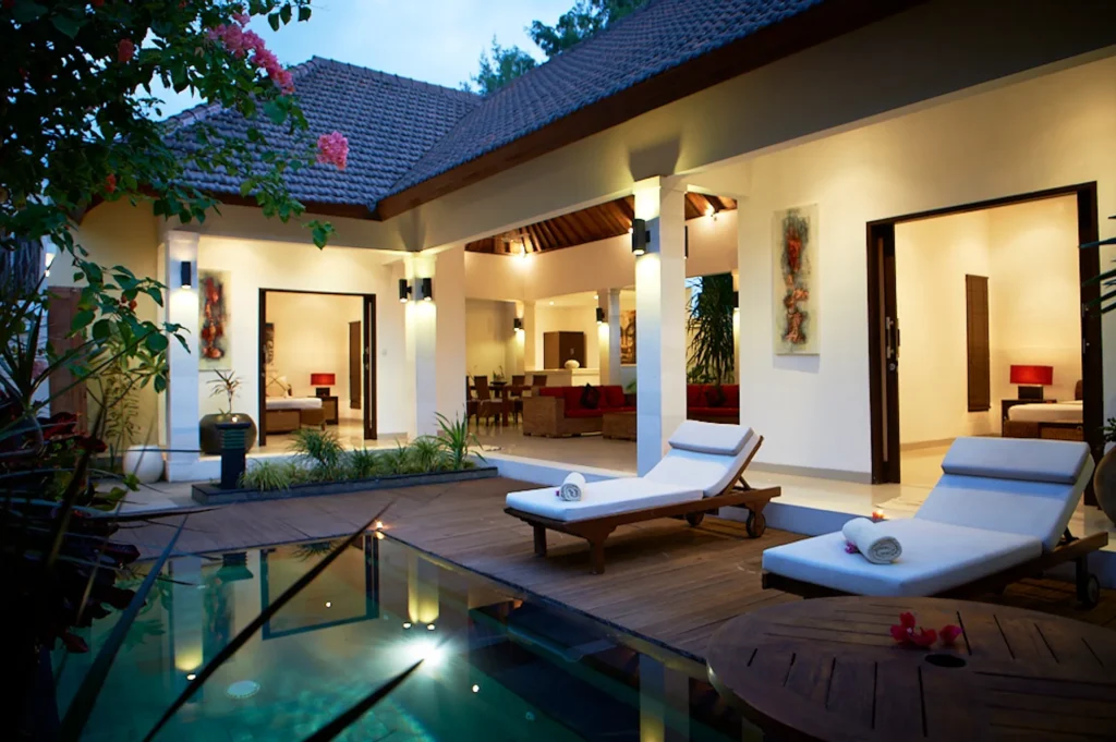 villa di Gili Trawangan