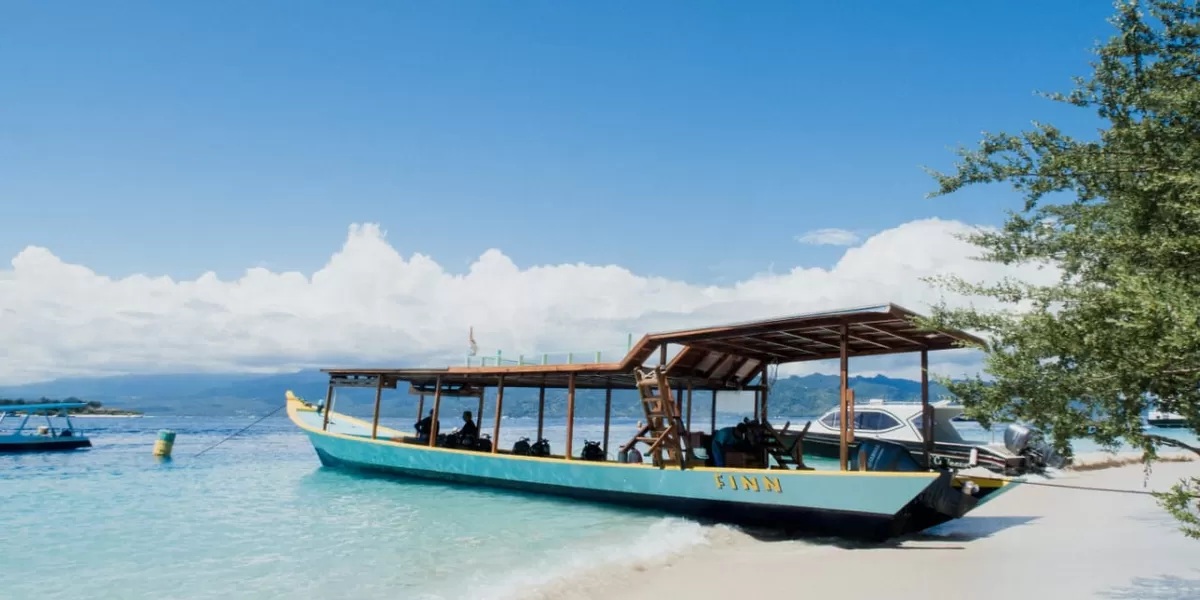 public boat Gili Trawangan