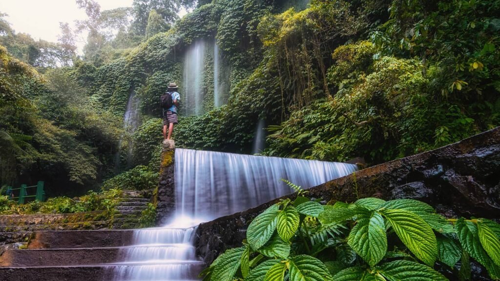 air terjun di Lombok