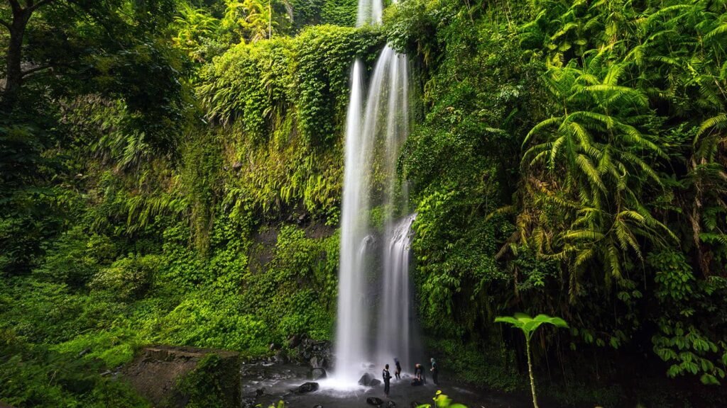 air terjun di Lombok