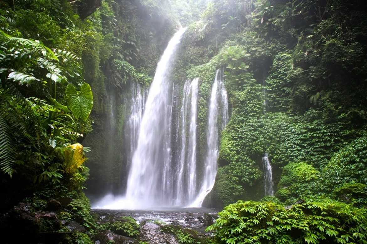 air terjun di Lombok