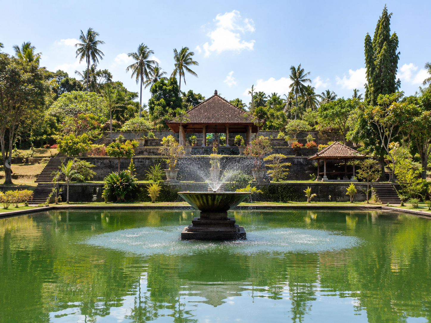 Liburan di taman narmada Lombok barat