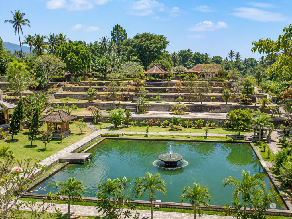 Wisata kolam Narmada Lombok