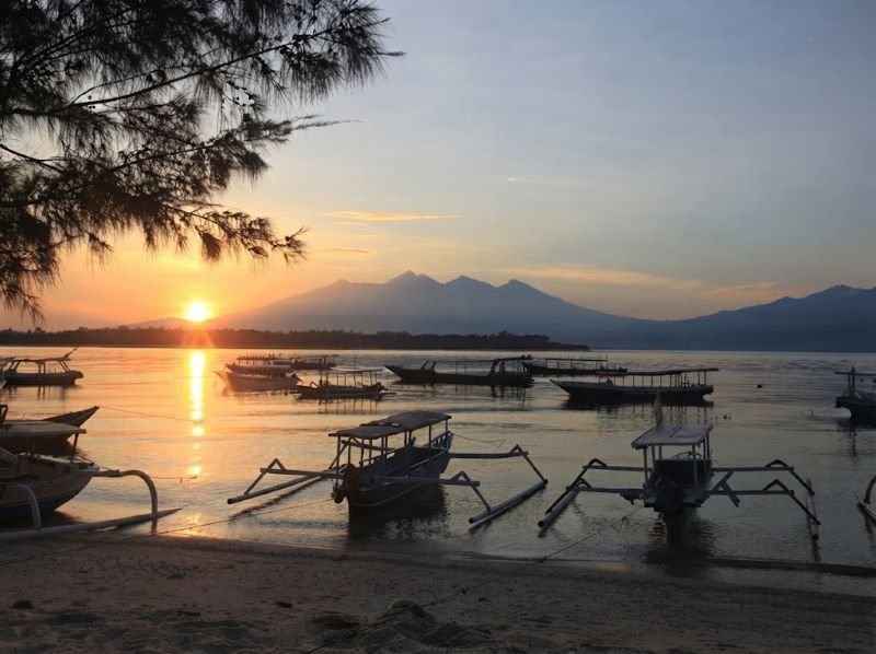 Gili Trawangan sunrise