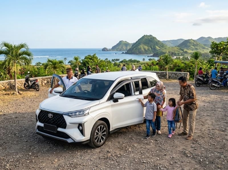Sewa Mobil di Kuta Lombok