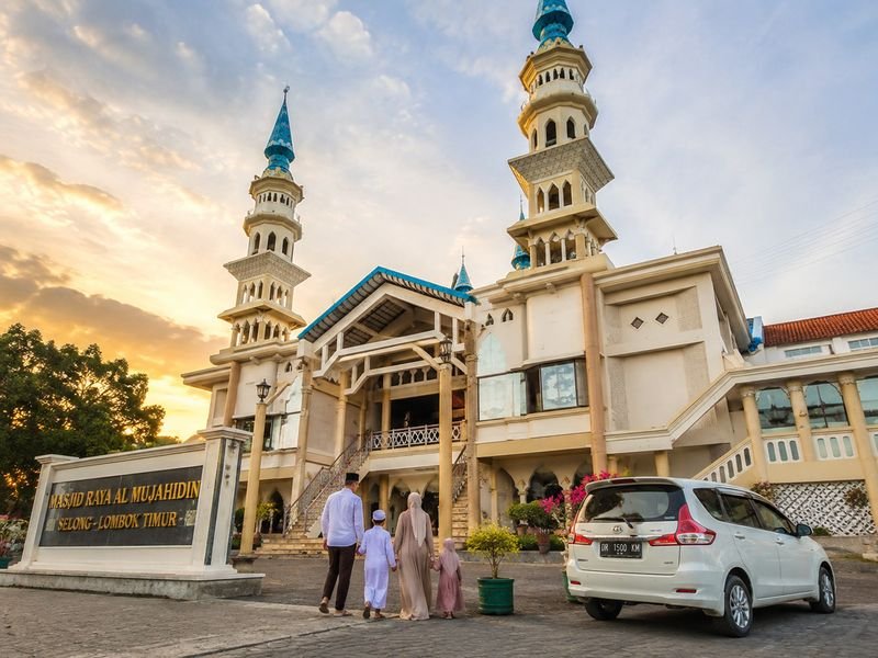 masjid raya al mujahidin selong