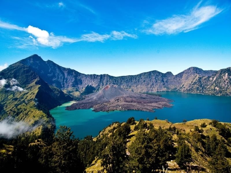 Puncak Gunung Rinjani Lombok