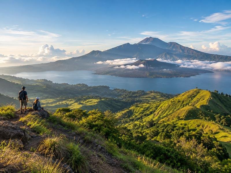 gunung di Lombok