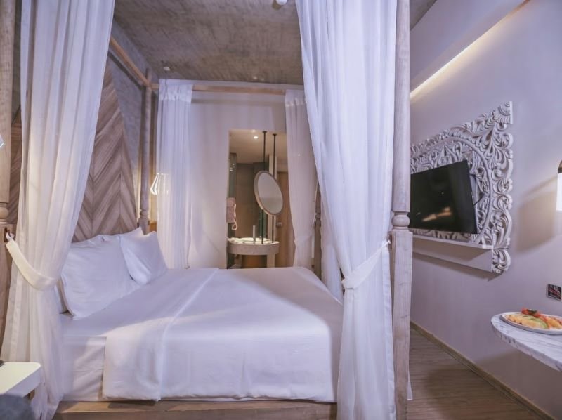 kamar hotel di Gili Trawangan