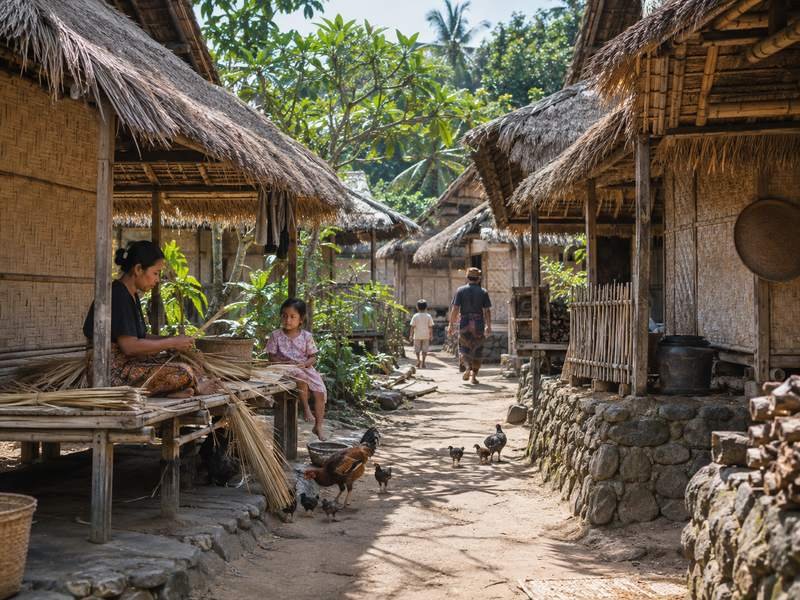 kehidupan masyarakat Sasak di Lombok