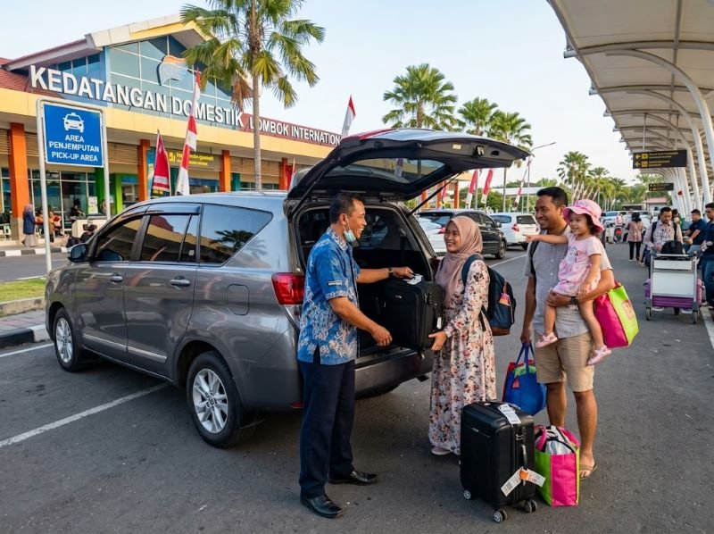 sewa mobil lombok driver