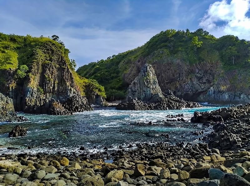 waktu yang tepat ke Semeti Beach