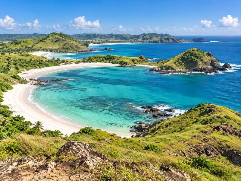 tanjung aan dan bukit merese lombok
