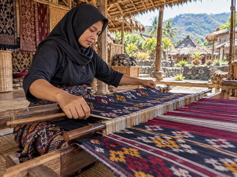 tenun ikat Lombok